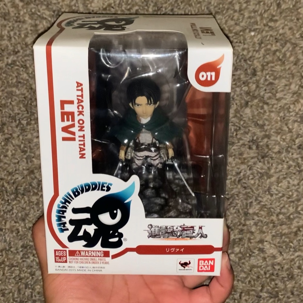 aot levi action figure